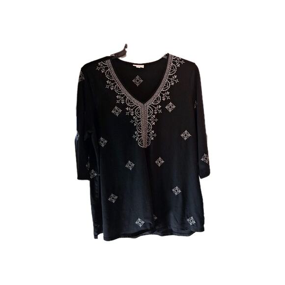J. Jill Size XL Long Sleeve Pull Over Tunic/top - Picture 1 of 8